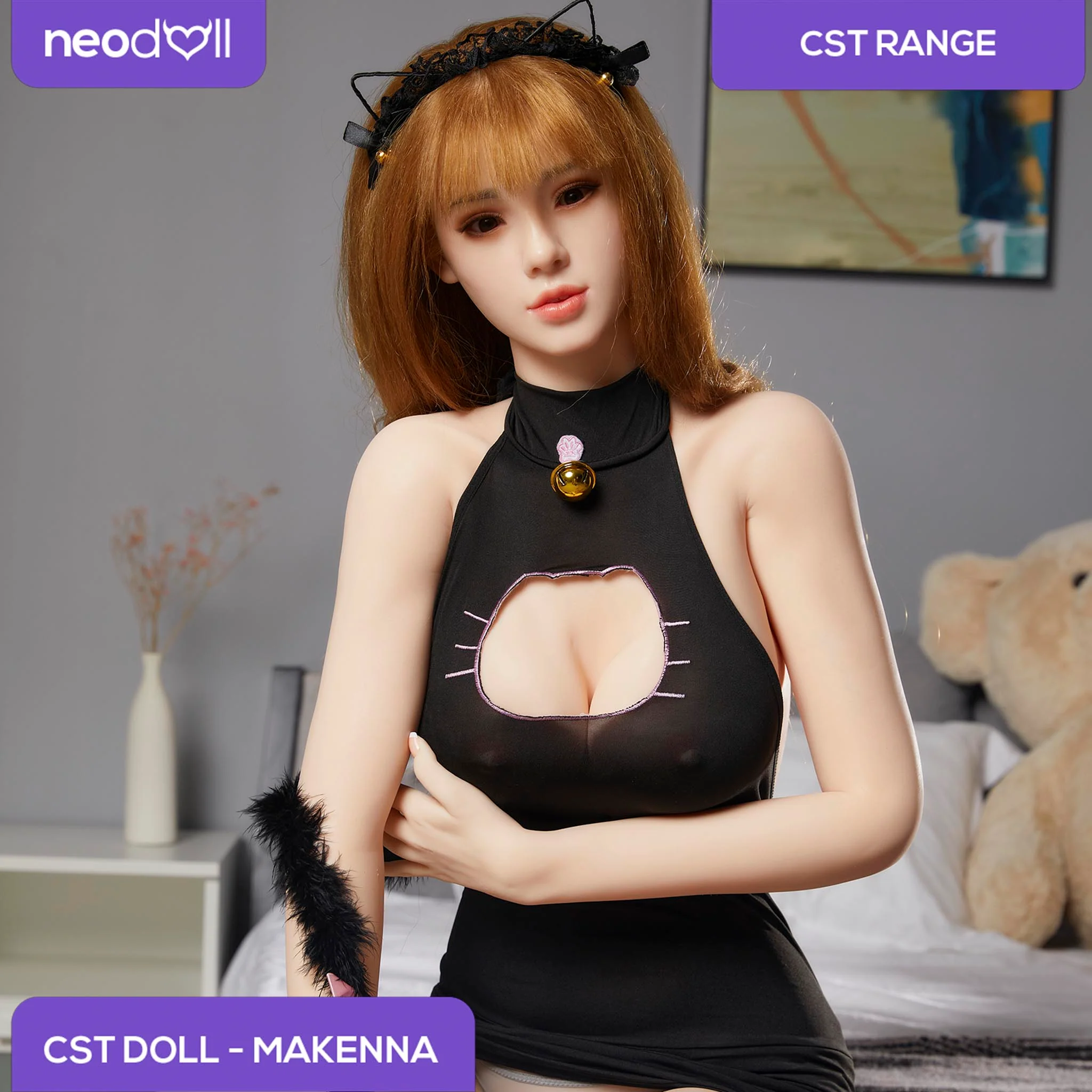 CST Doll - Makenna - Vollsilikon-Sexpuppe - 160cm - Natürlich - Image 18