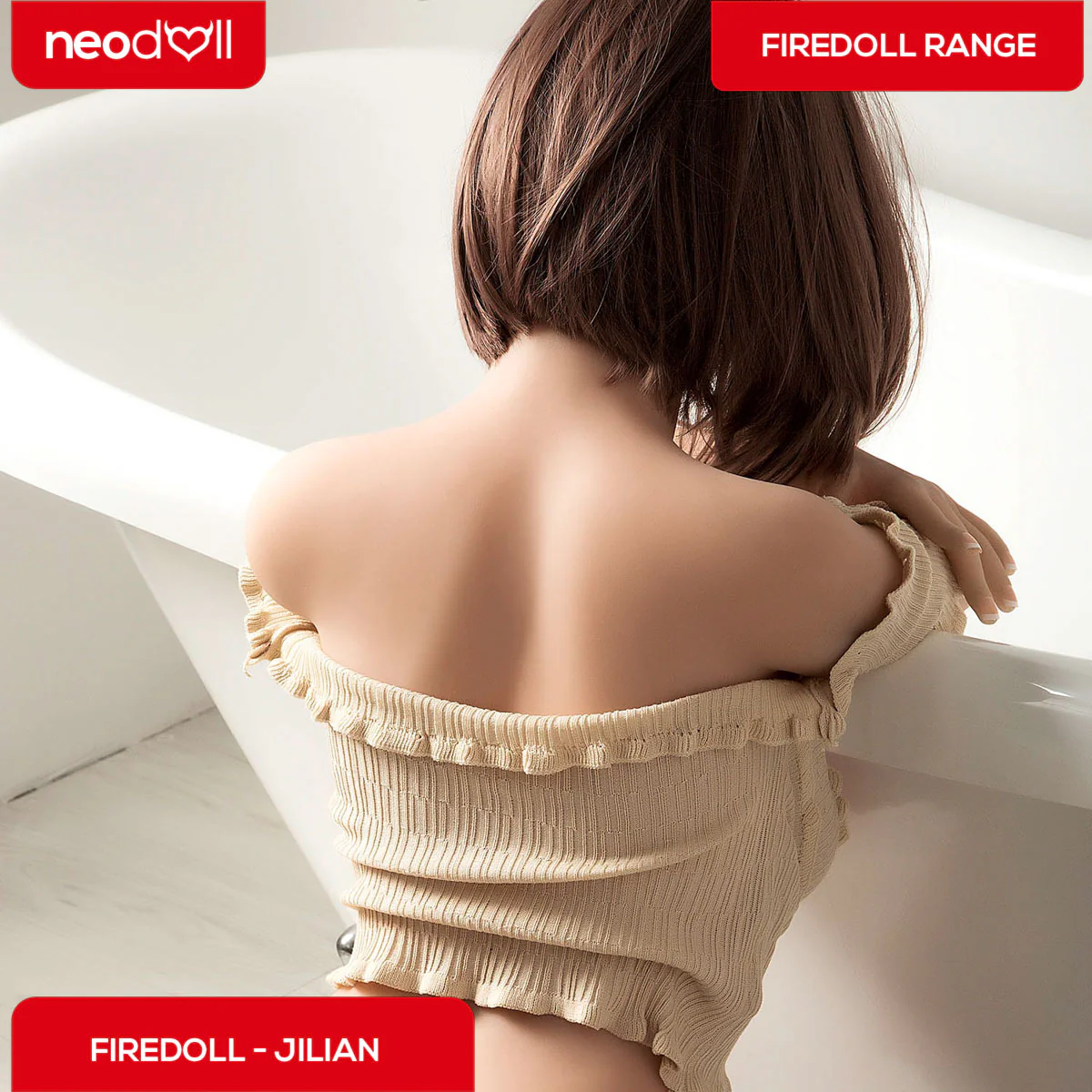 Fire Doll- Jilian - Realistische Sex-Puppe - 163cm - Natürlich - Image 16