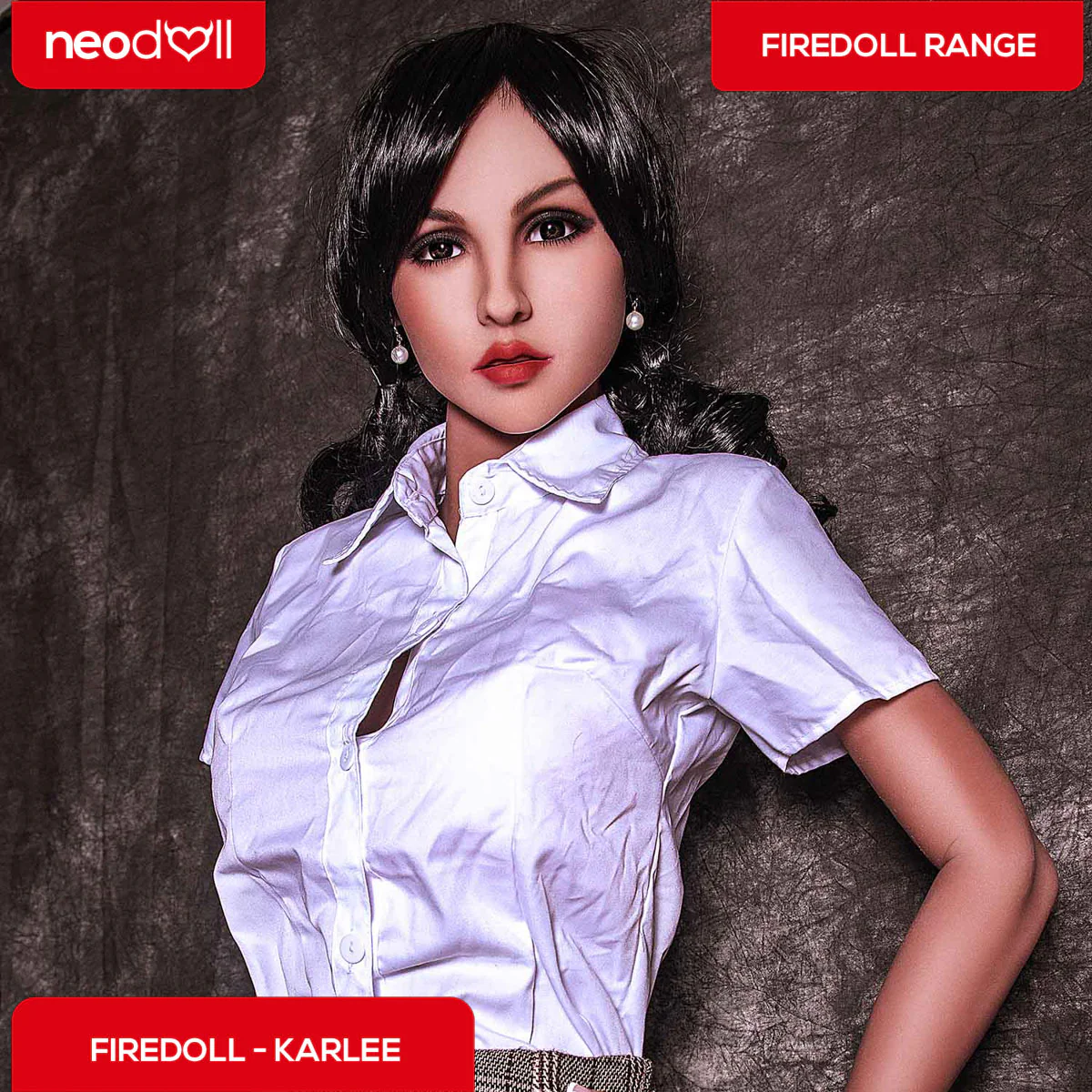 Fire Doll - Karlee - Realistische Sexpuppe - Gelbrust - 166cm - Hellbraun - Image 14