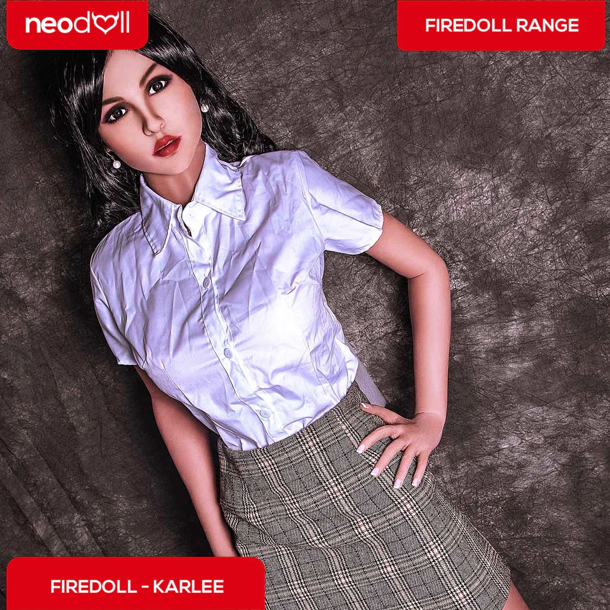 Fire Doll - Karlee - Realistische Sexpuppe - Gelbrust - 166cm - Hellbraun - Image 19