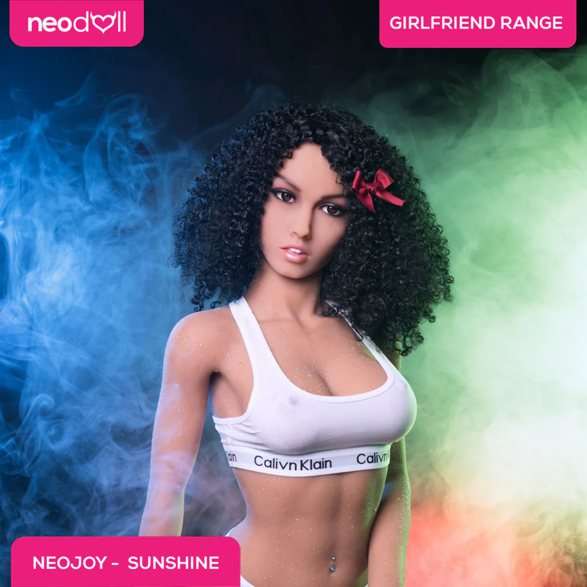 Neodoll Girlfriend Sunshine - Realistische Sexpuppe - Gel Brust - 158cm - GebrÃ¤unt - Image 21
