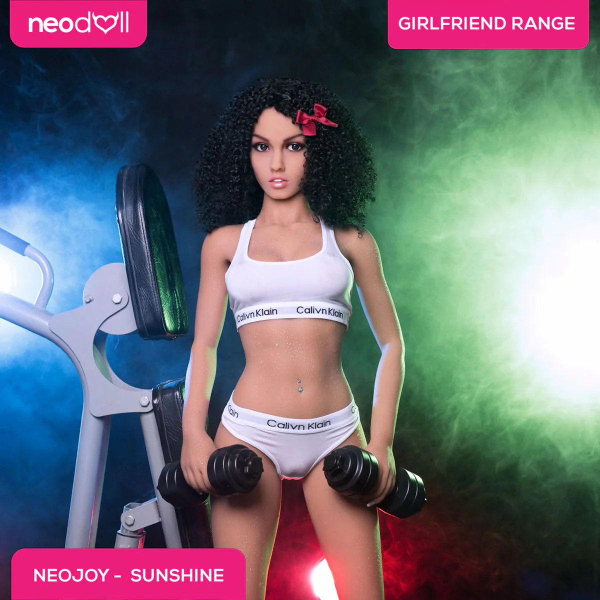 Neodoll Girlfriend Sunshine - Realistische Sexpuppe - Gel Brust - 158cm - GebrÃ¤unt - Image 4
