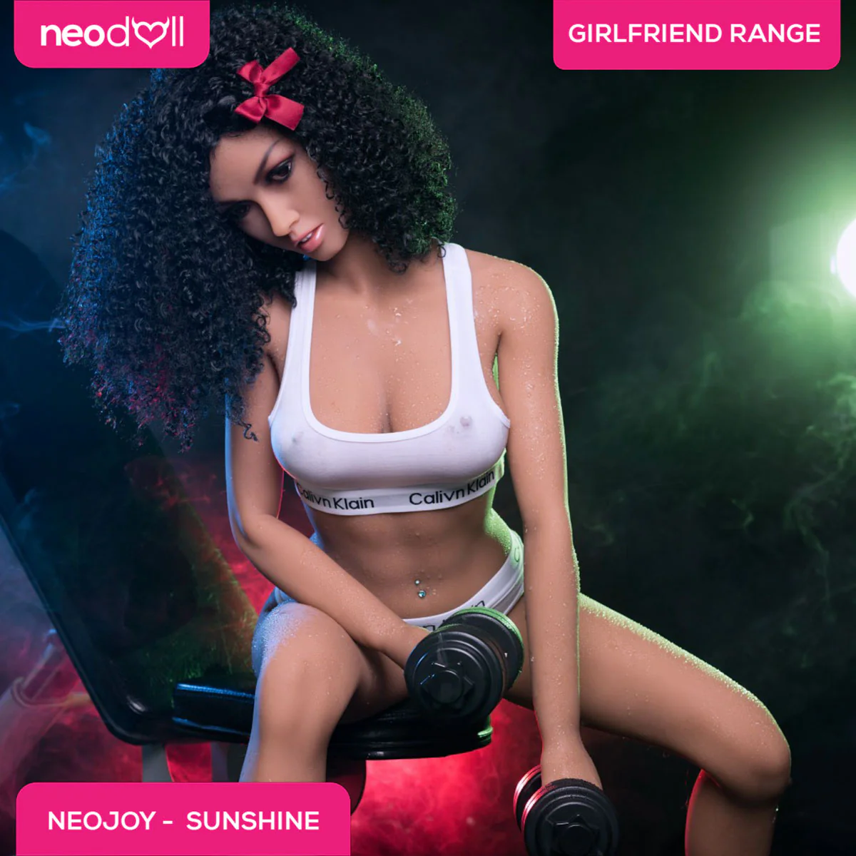 Neodoll Girlfriend Sunshine - Realistische Sexpuppe - Gel Brust - 158cm - GebrÃ¤unt - Image 6